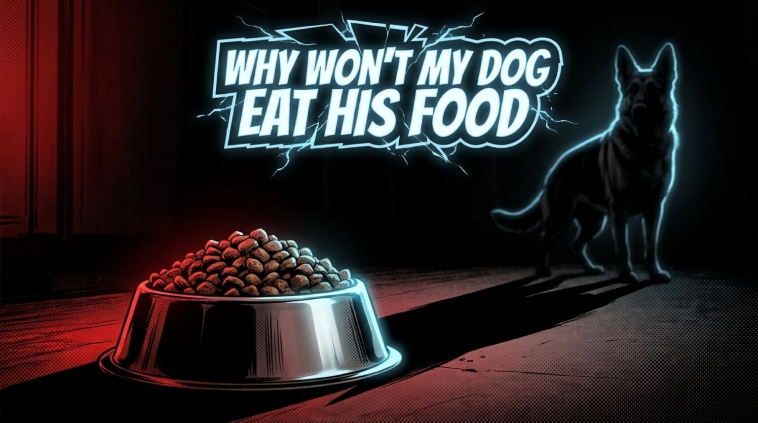 how to help to a dog that dont eat his food