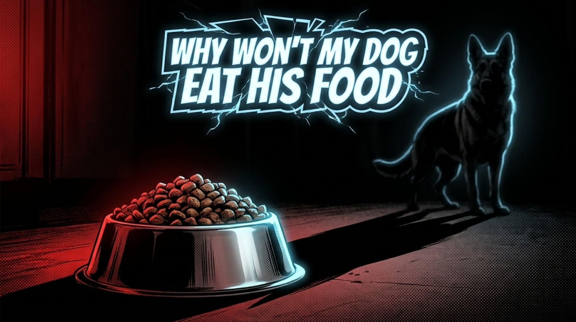 how to help to a dog that dont eat his food