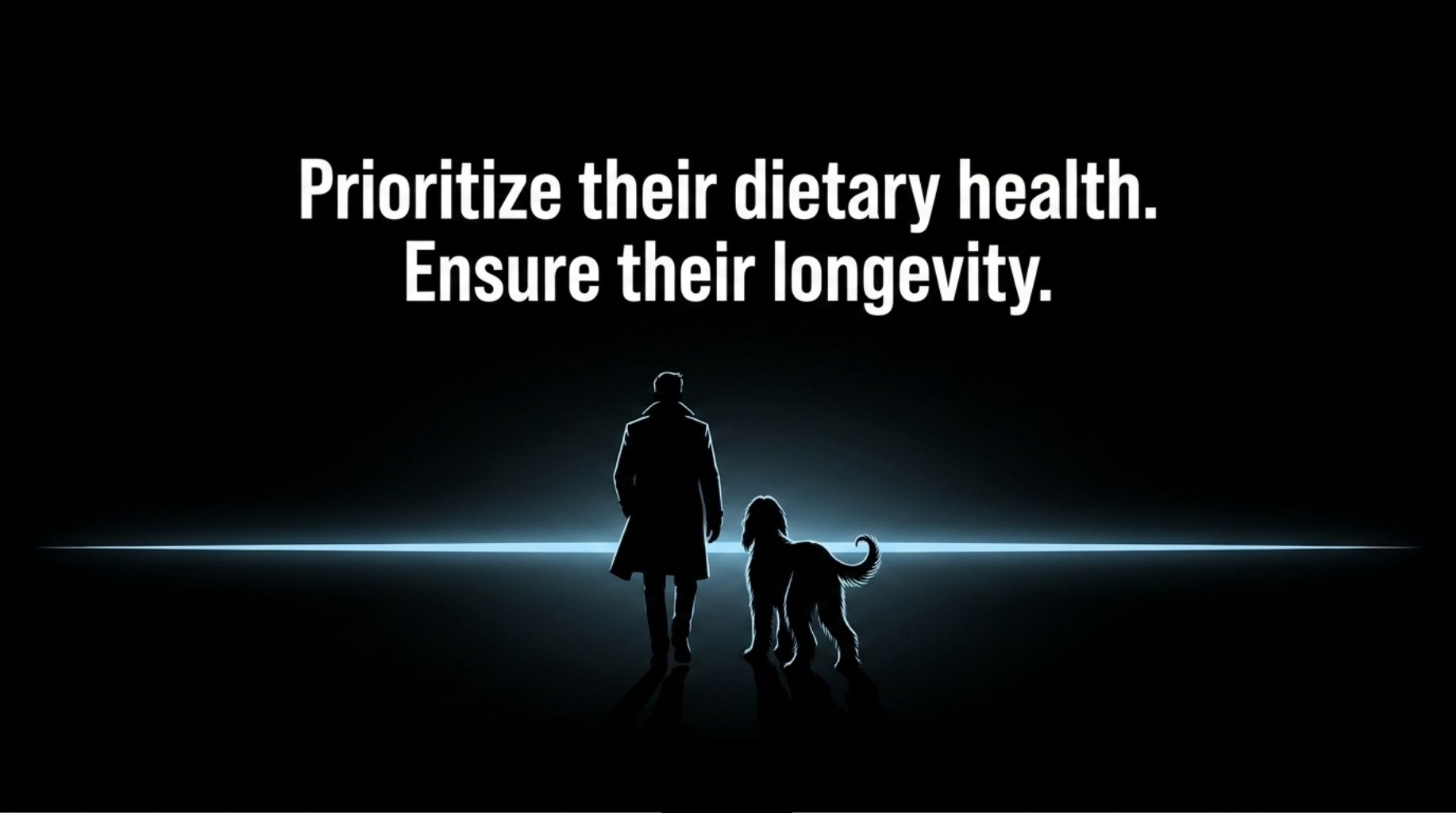 prioritize dog's dietary health to ensure their longevity