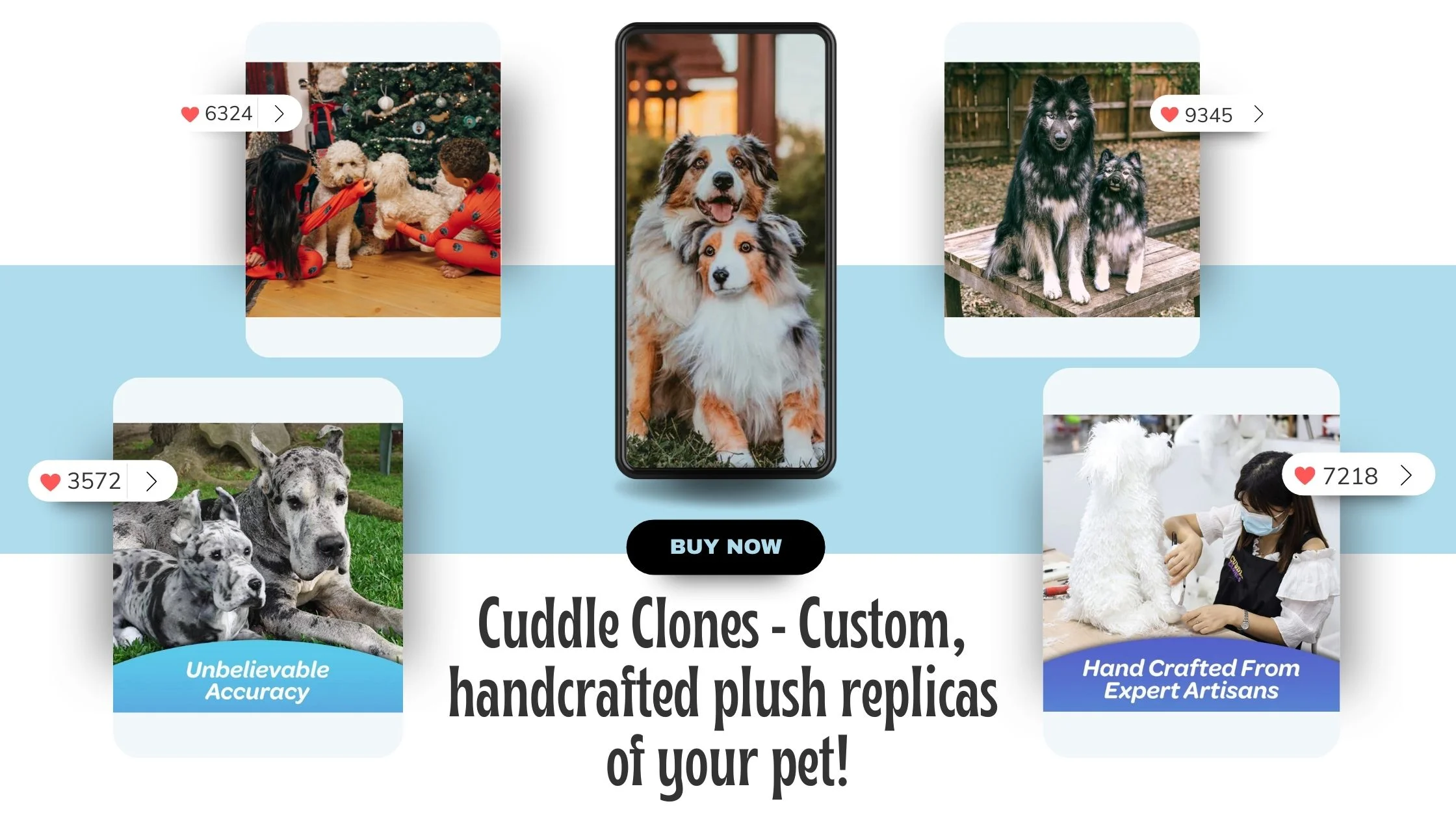 dog clones dog replica toys