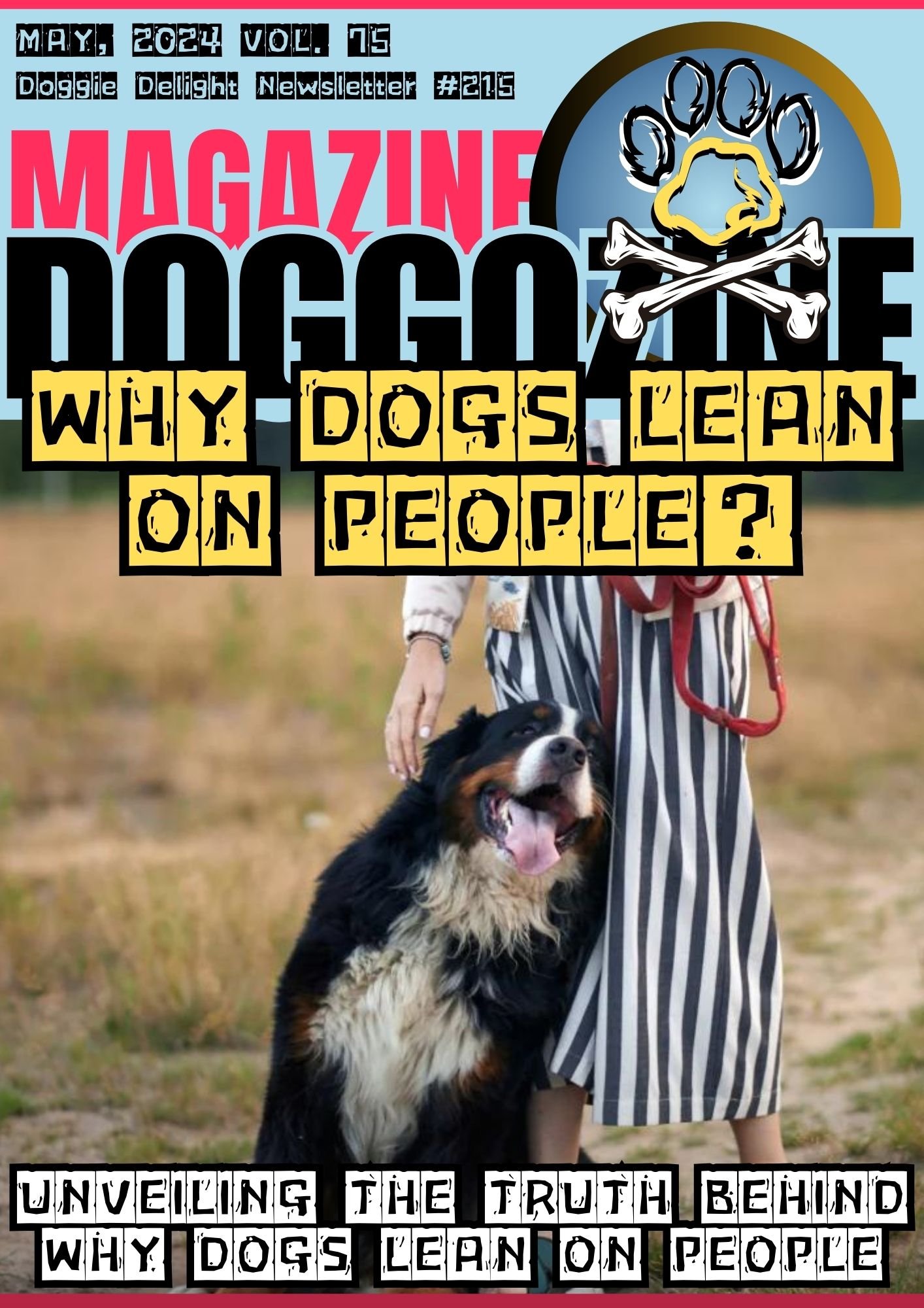 WHY DOGS LEAN ON PEOPLE