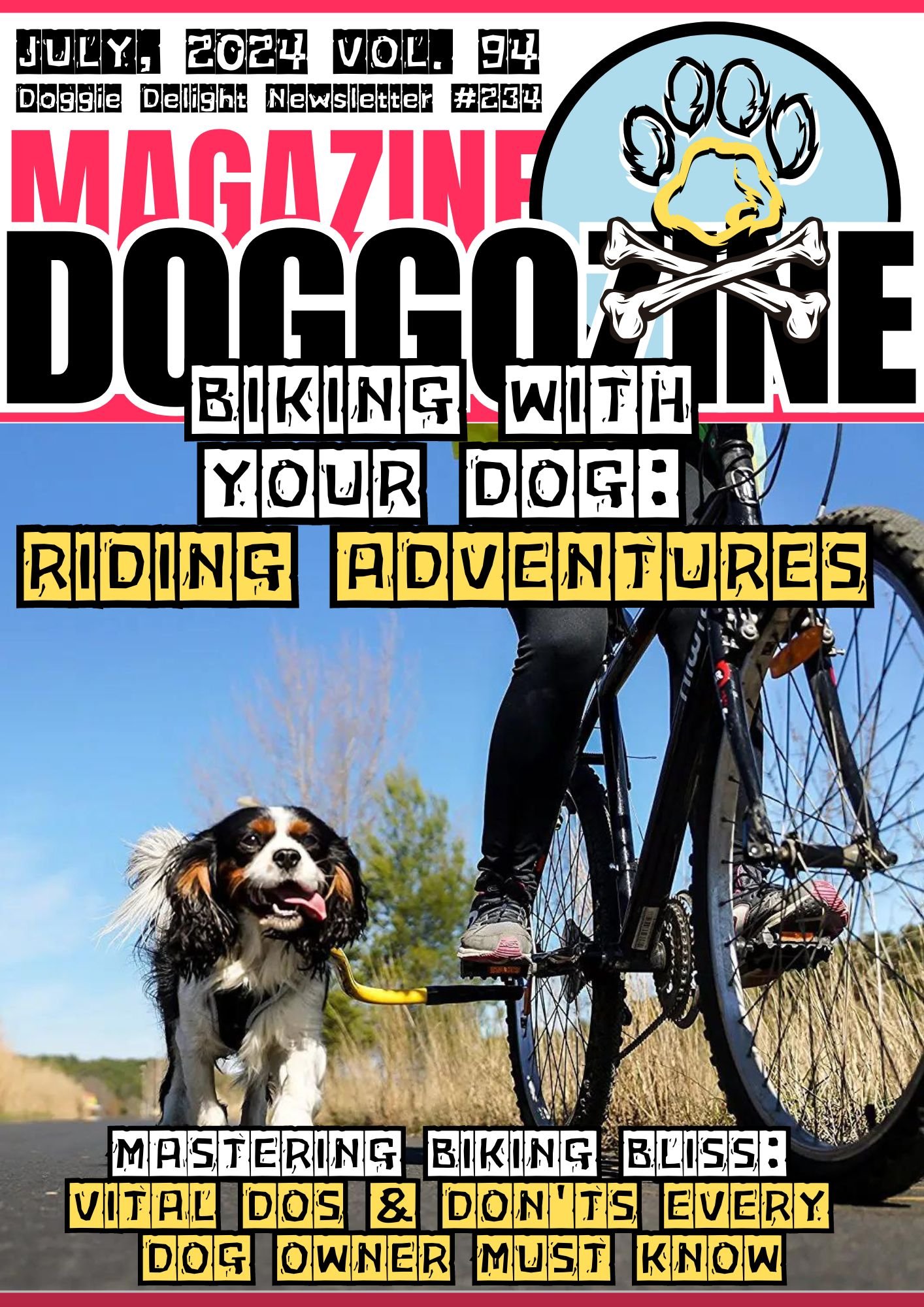 biking with your dog