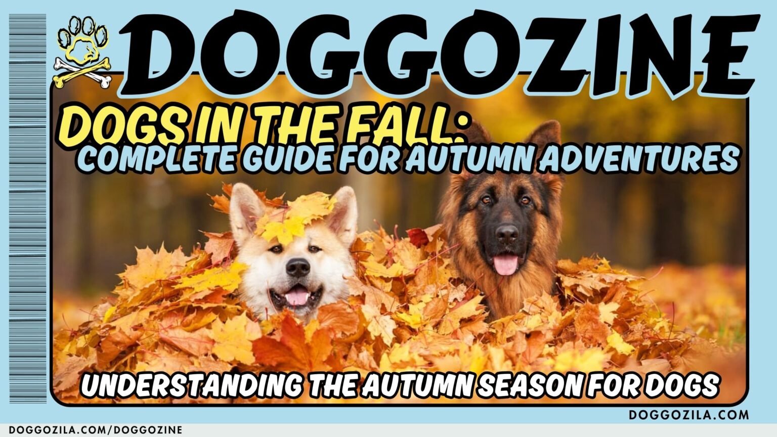 Dogs in the Fall