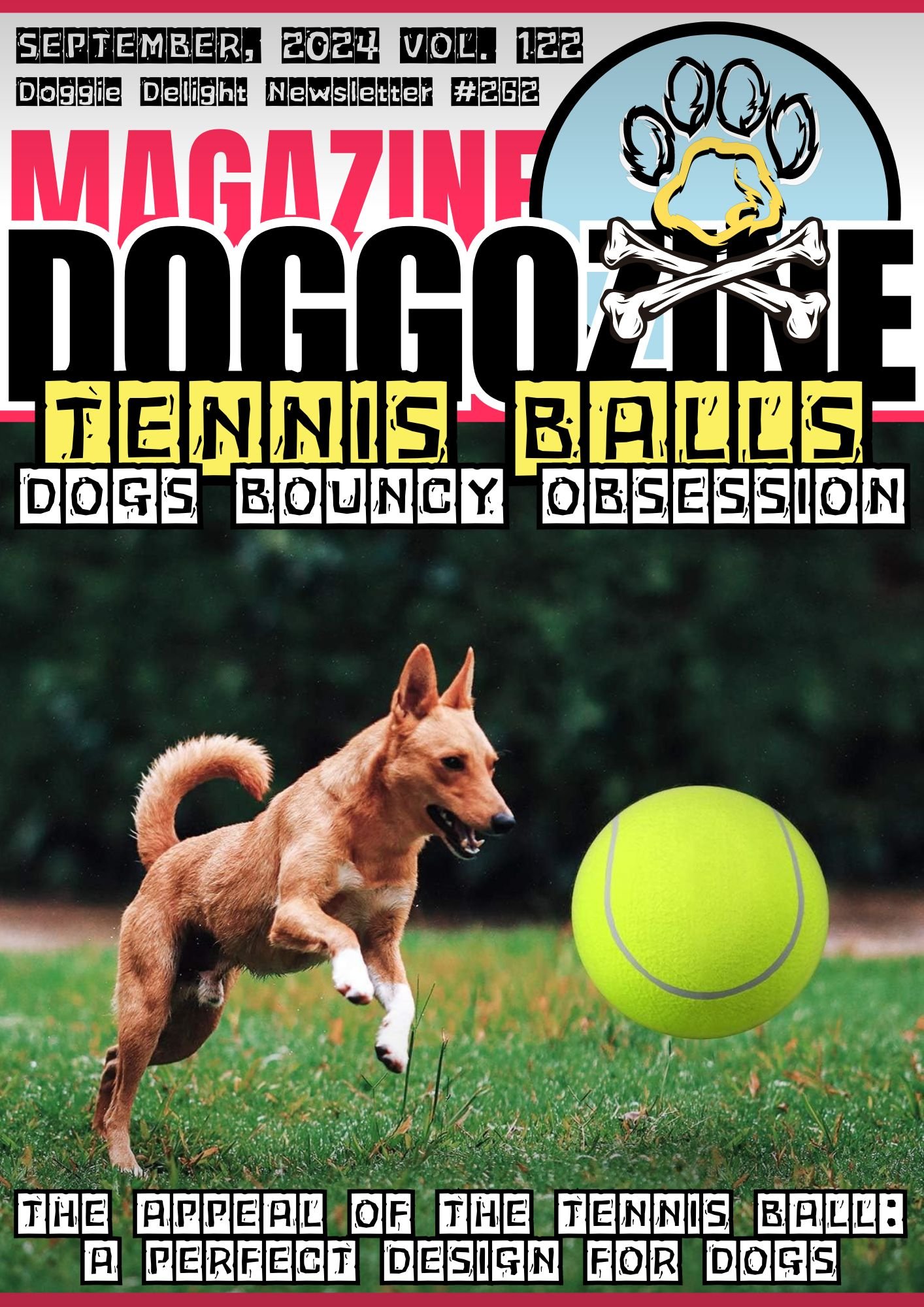 tennis balls and dogs