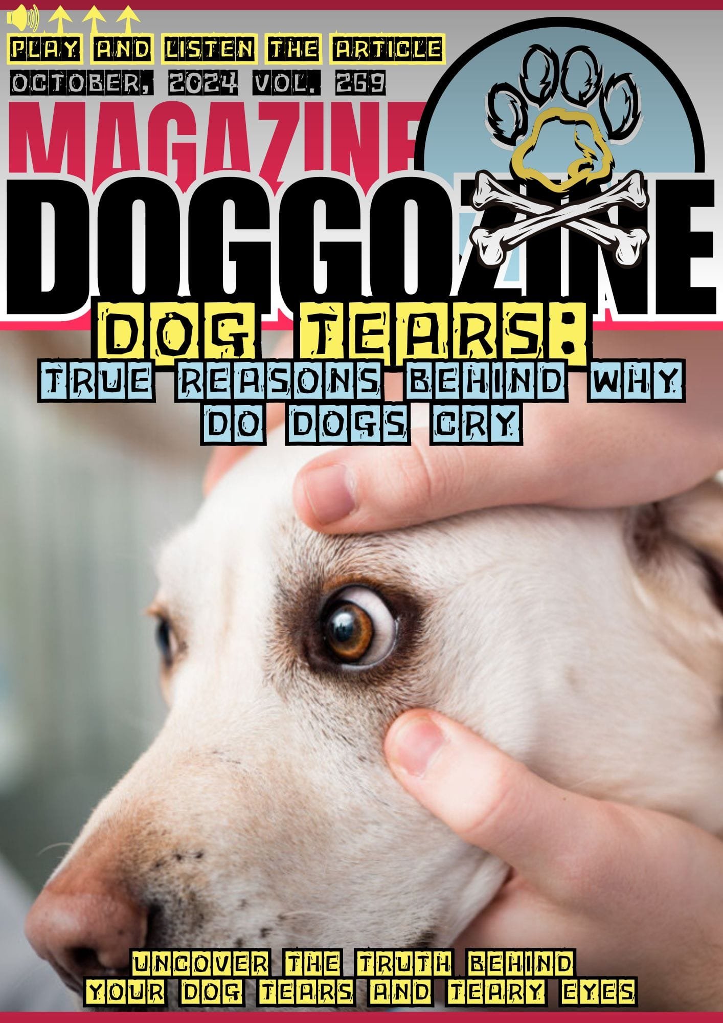 dog tears cover magazine