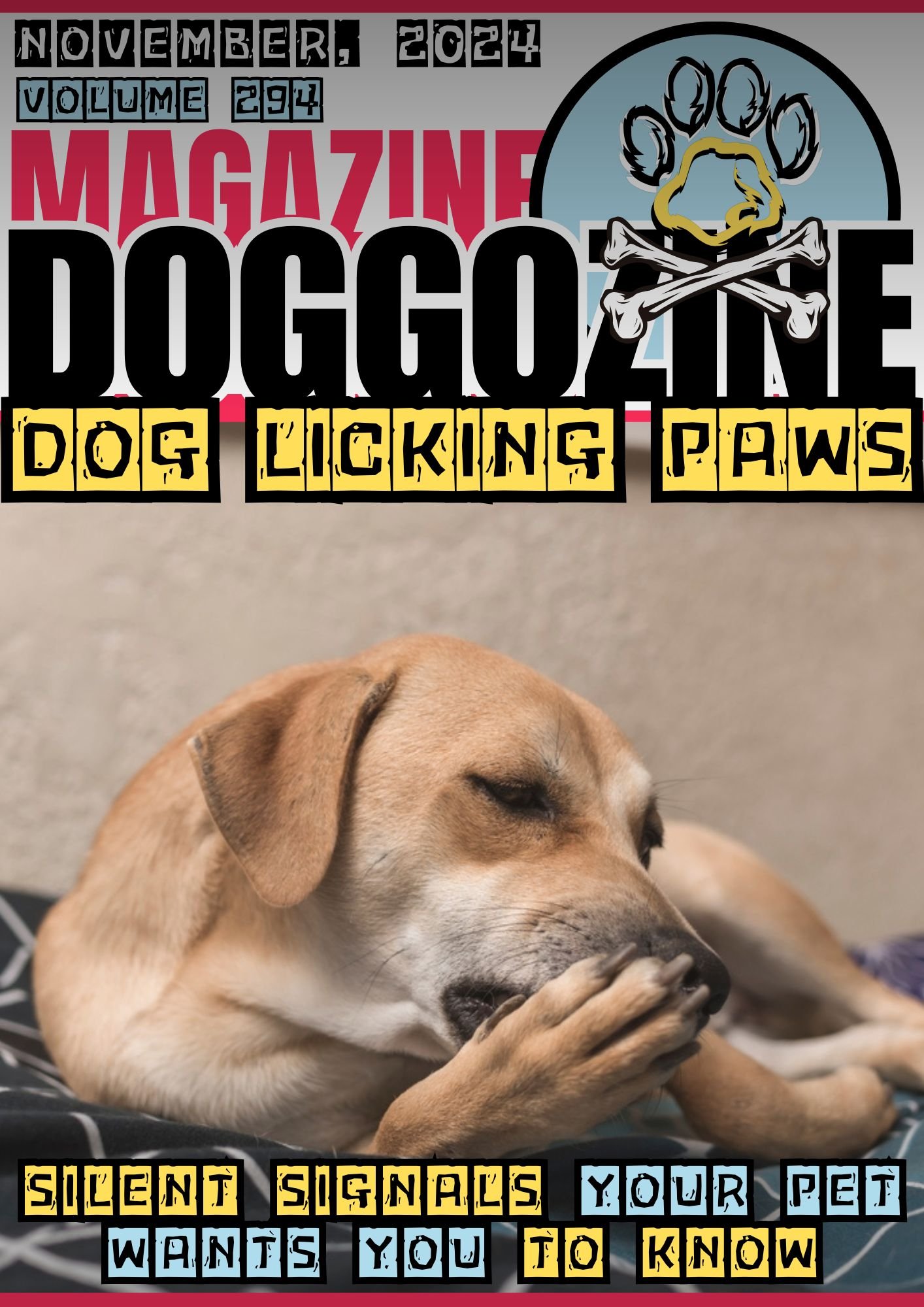 why your dog is licking his paws