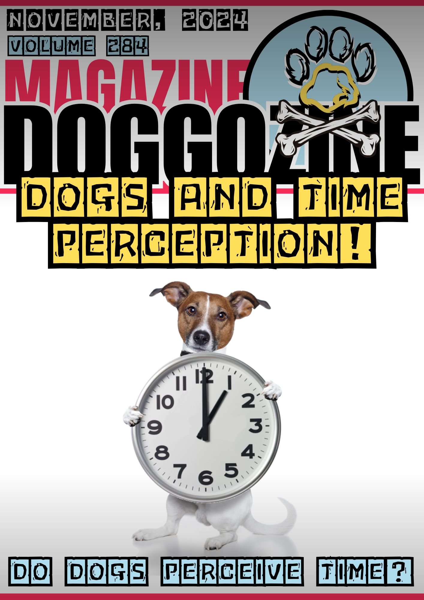 dogs and time perception magazine cover