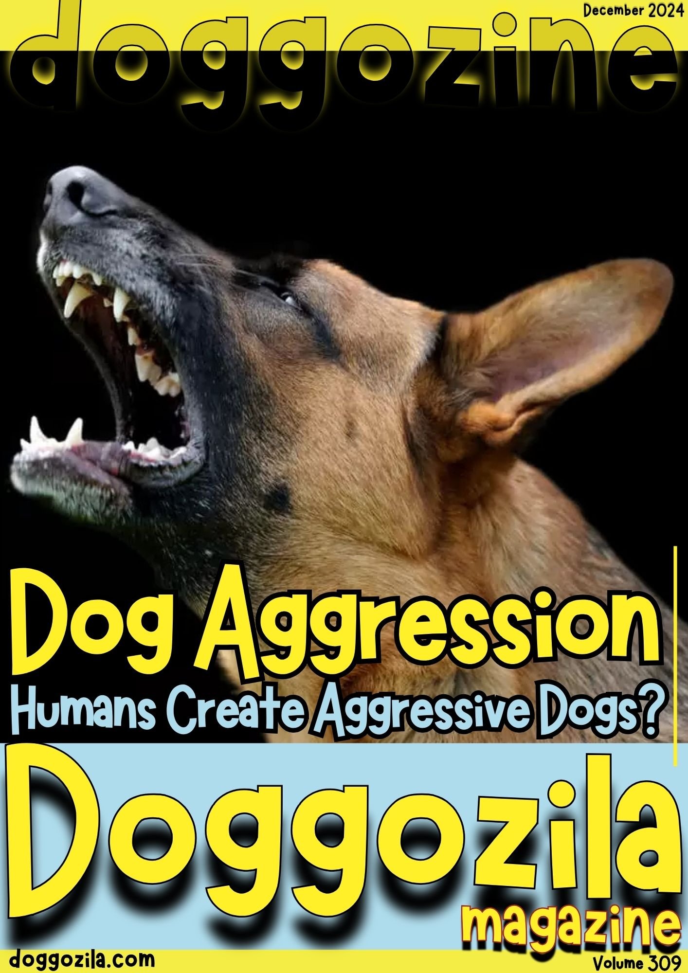 cover design for doggozila magazine