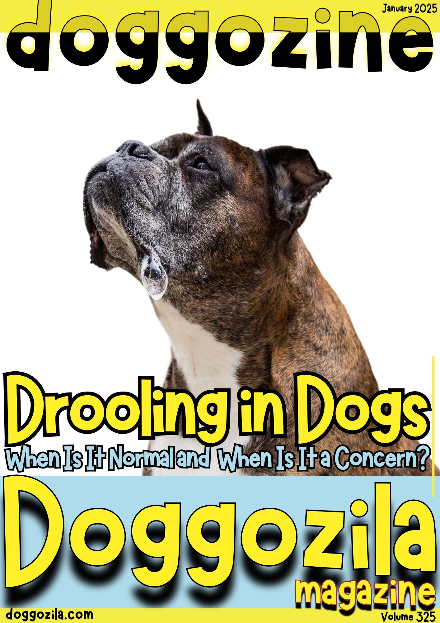 Cover Design for Doggozila Magazine