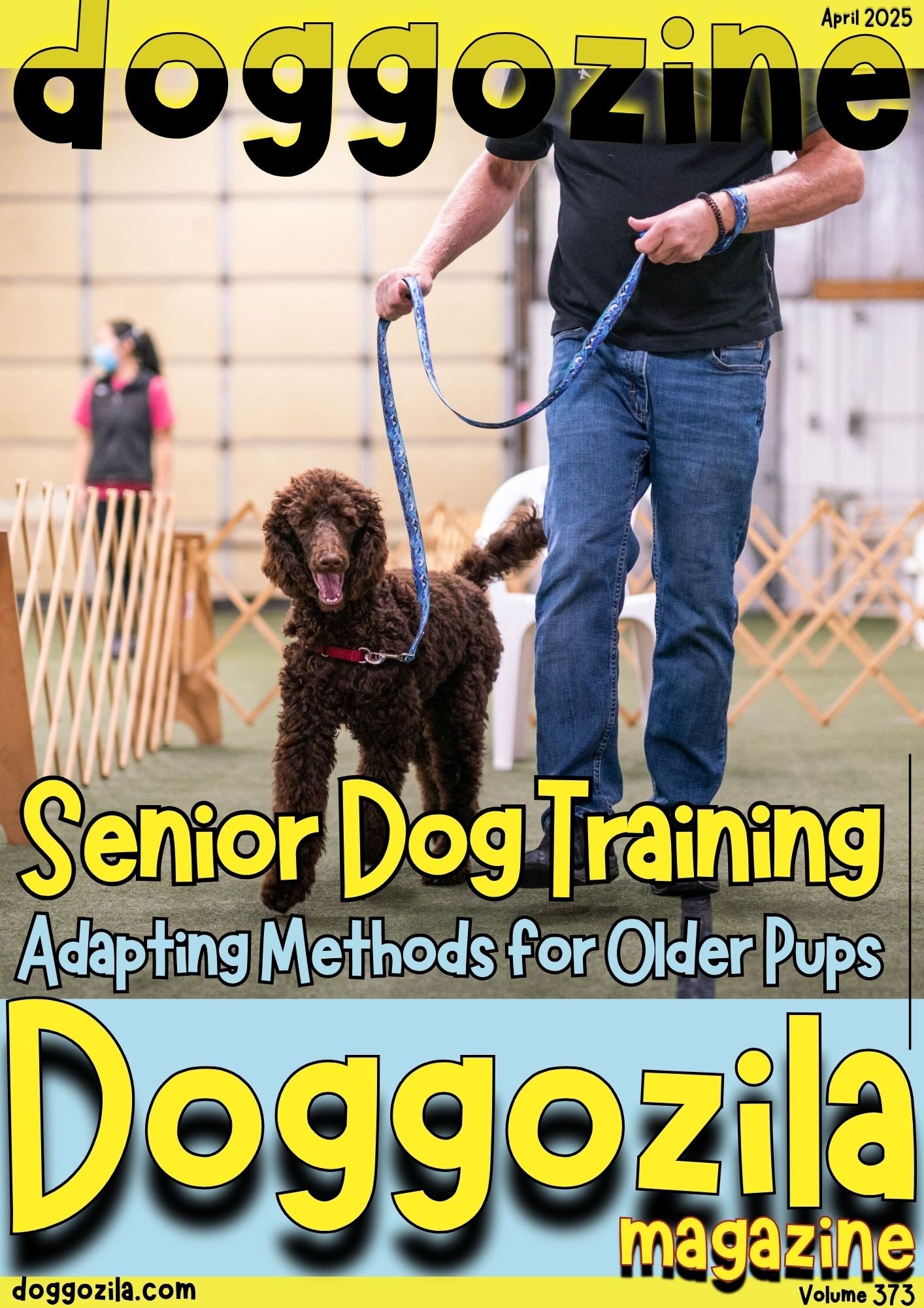 Cover Design for Doggozila Magazine Volume 373