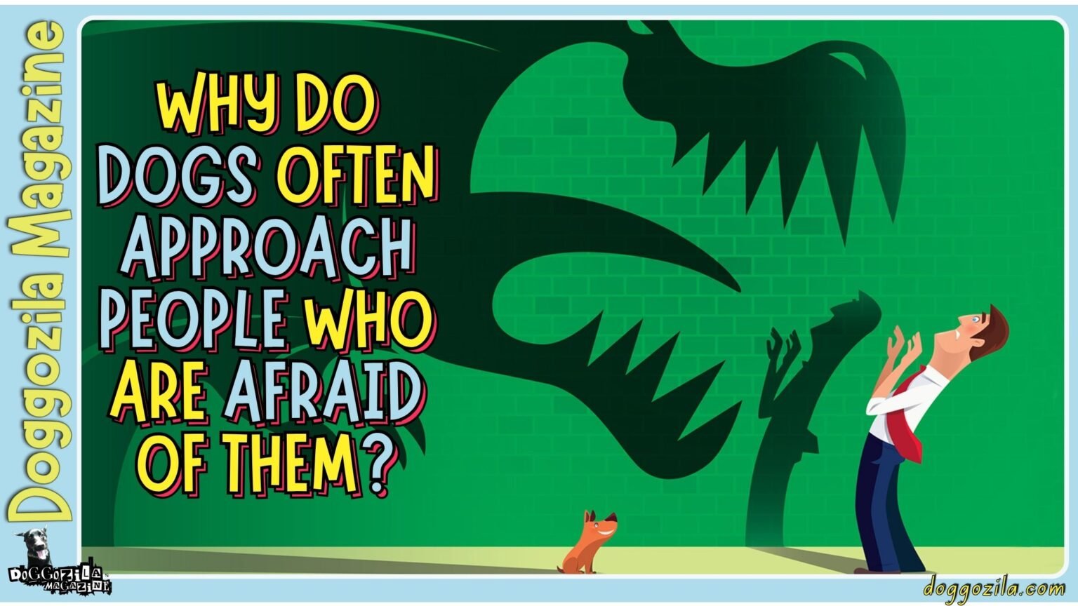 Why Do Dogs Often Approach People Who Are Afraid of Them