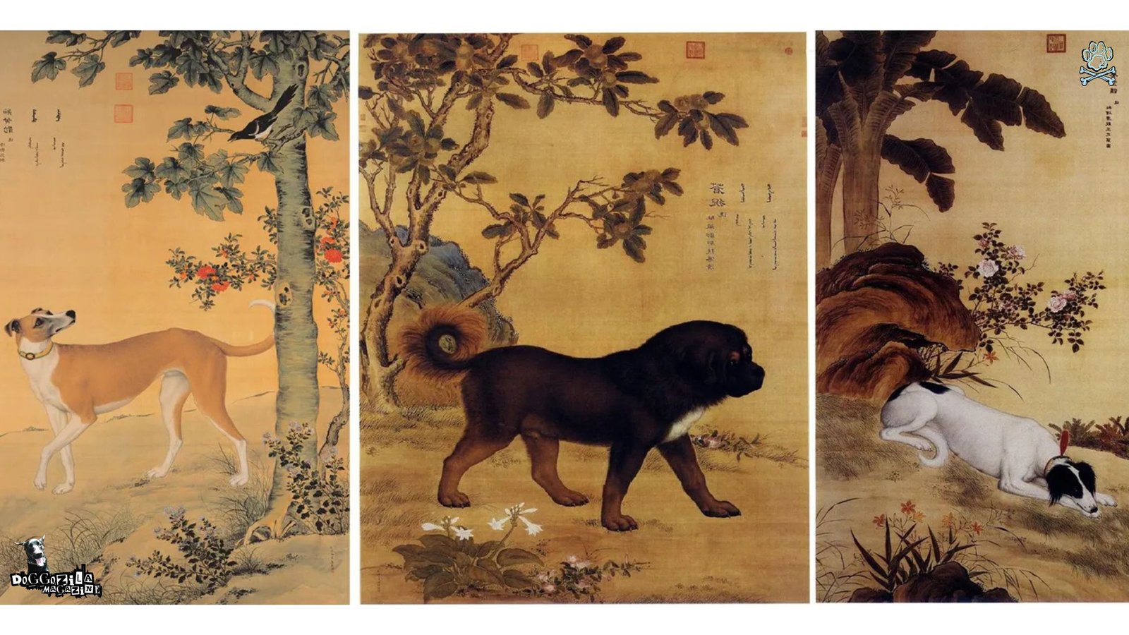 canine myth drawing