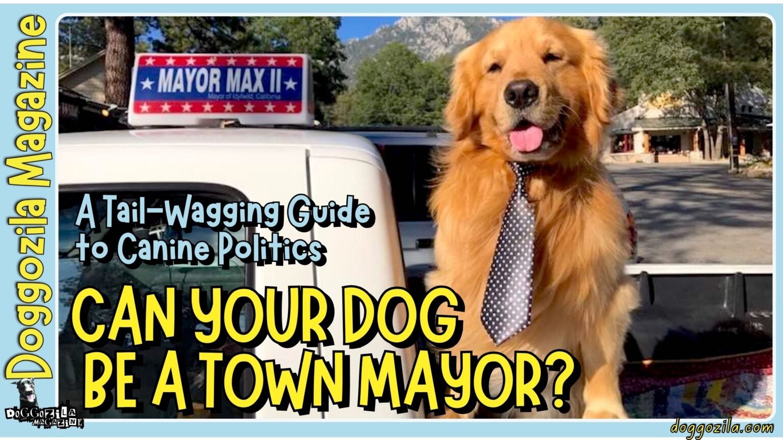 Can Your Dog Be a Town Mayor