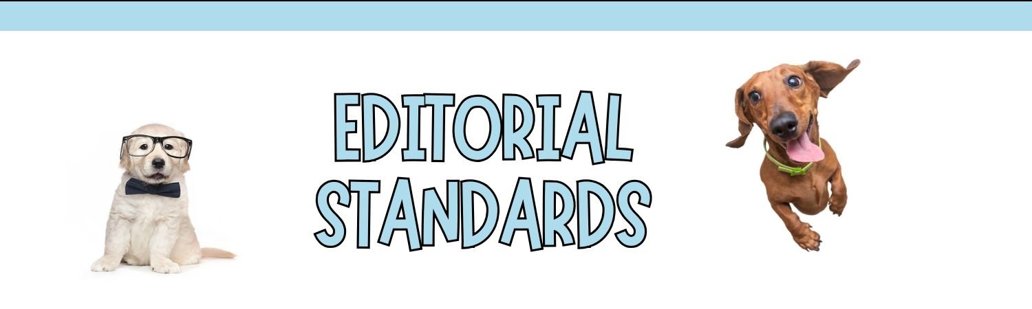 editorial standards by doggozila magazine banner