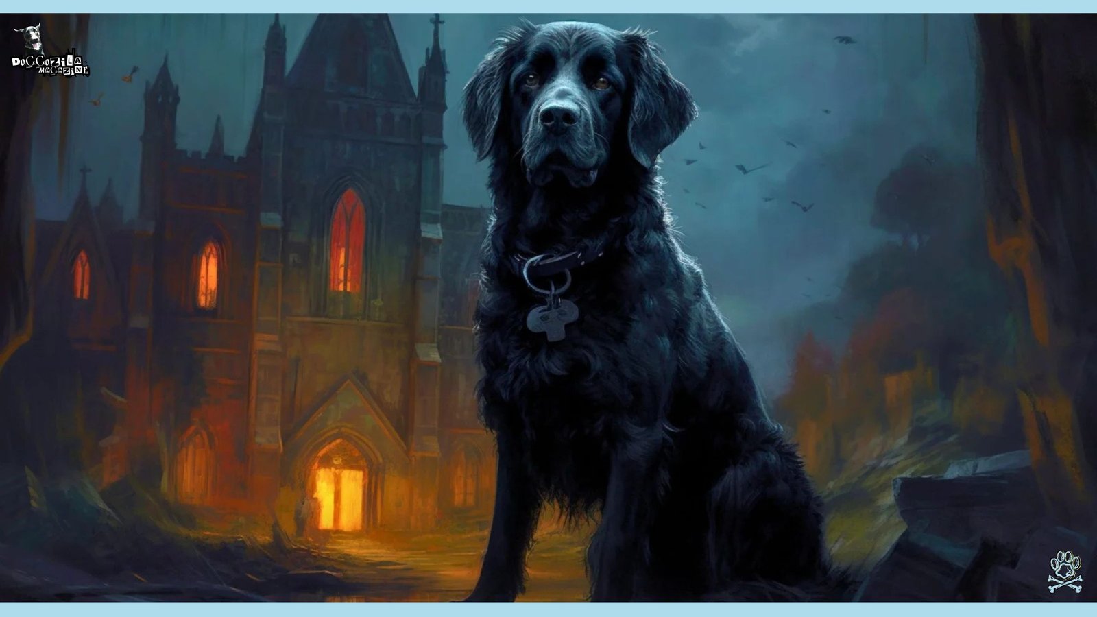 the mysterious black dog