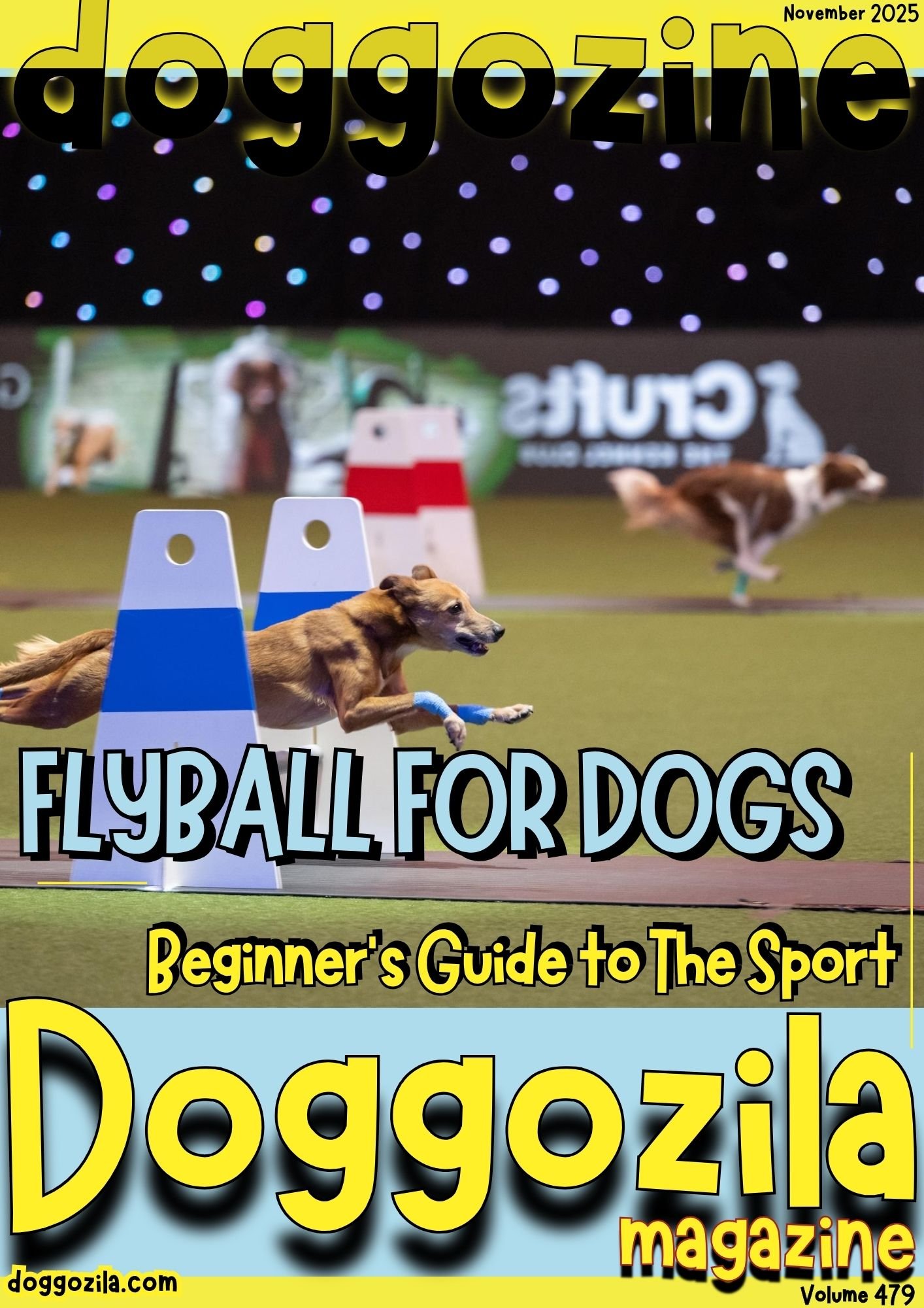 Cover Design for Doggozila Magazine Volume 479
