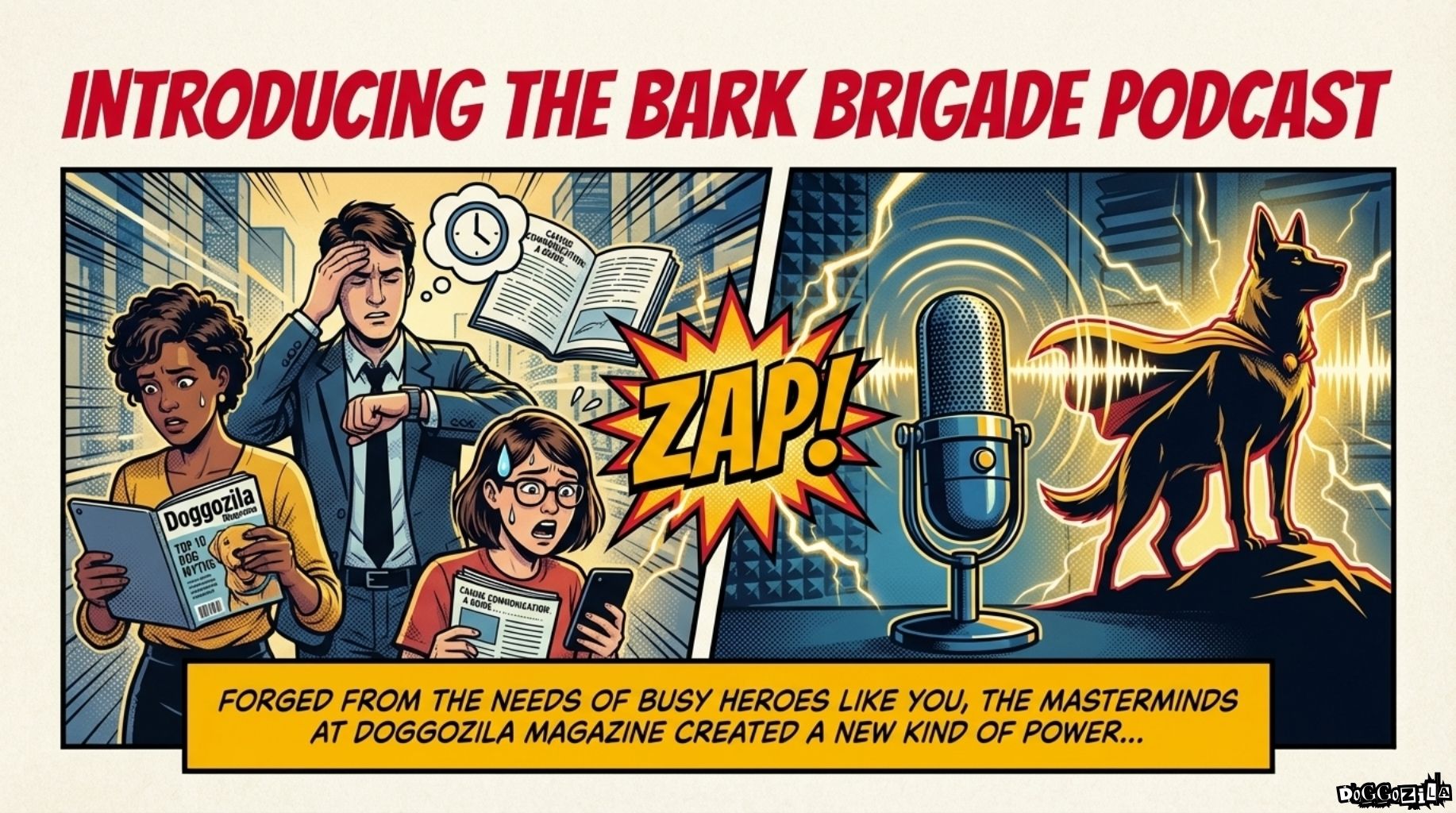 audio dog magazine on the go