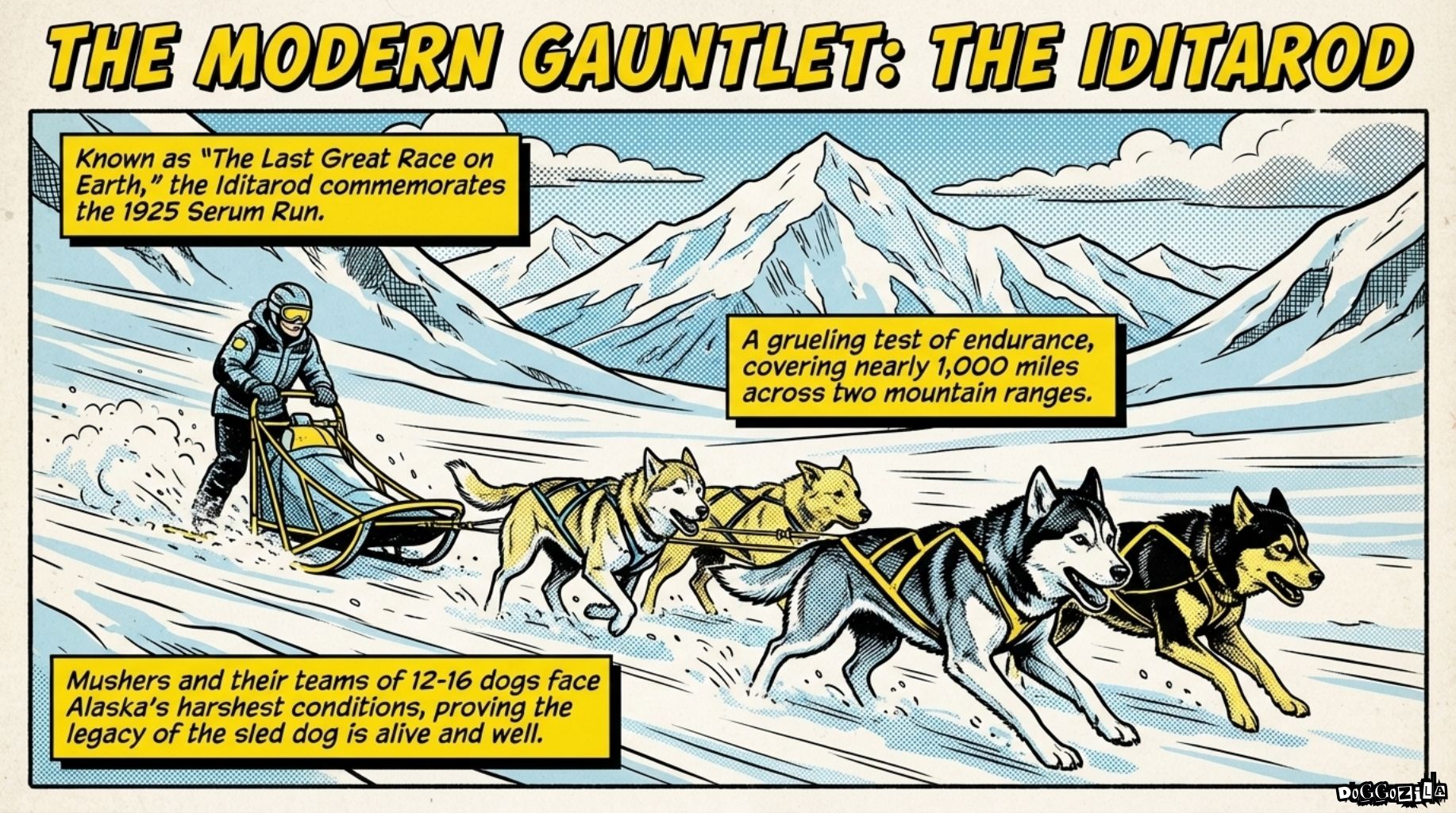 sled dog breeds racing