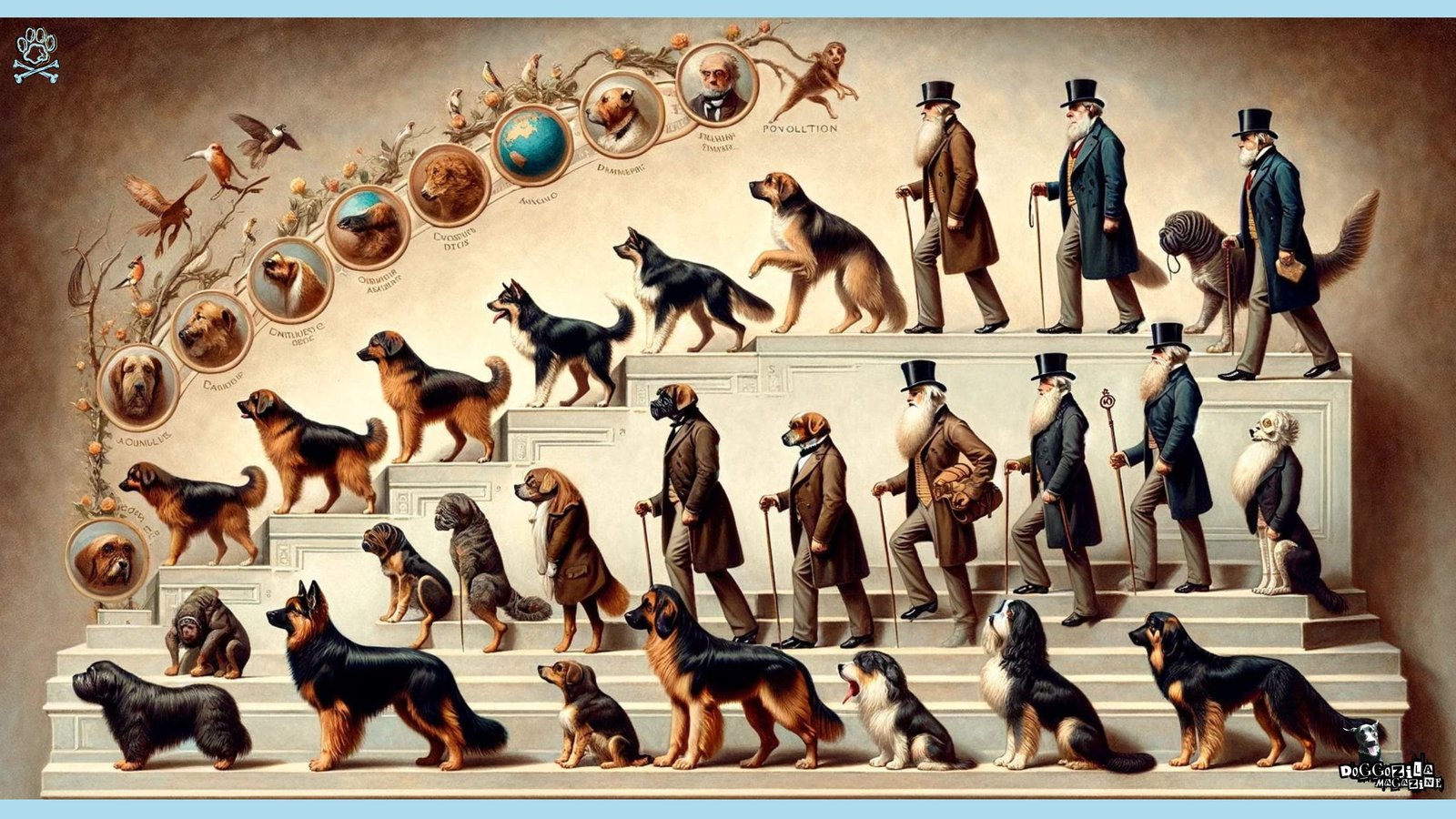 Historical Dog Breeds and their development