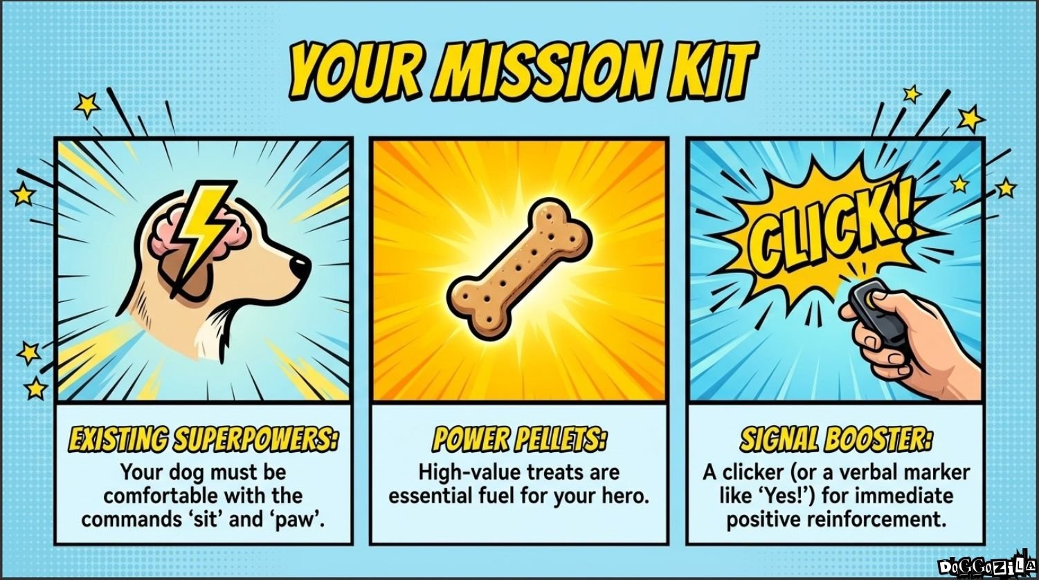 What Gear You need when you Teach Your Dog to Wave