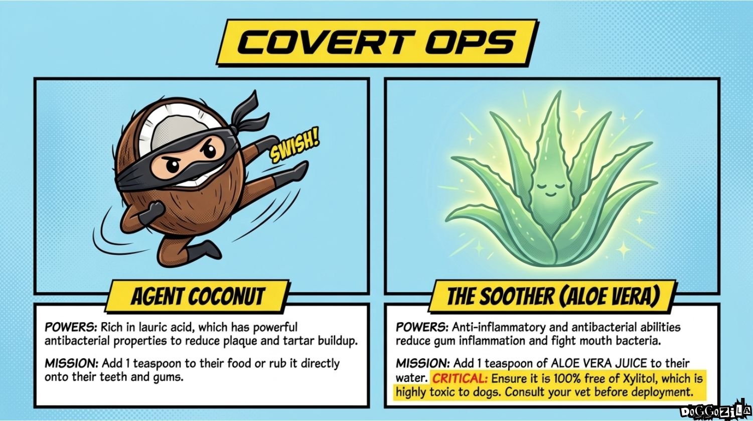 Food for fresh dog breath