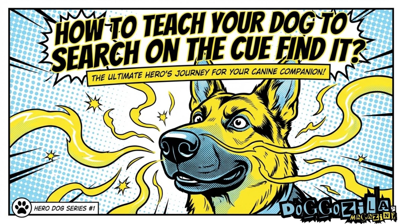 hero dog series scent work