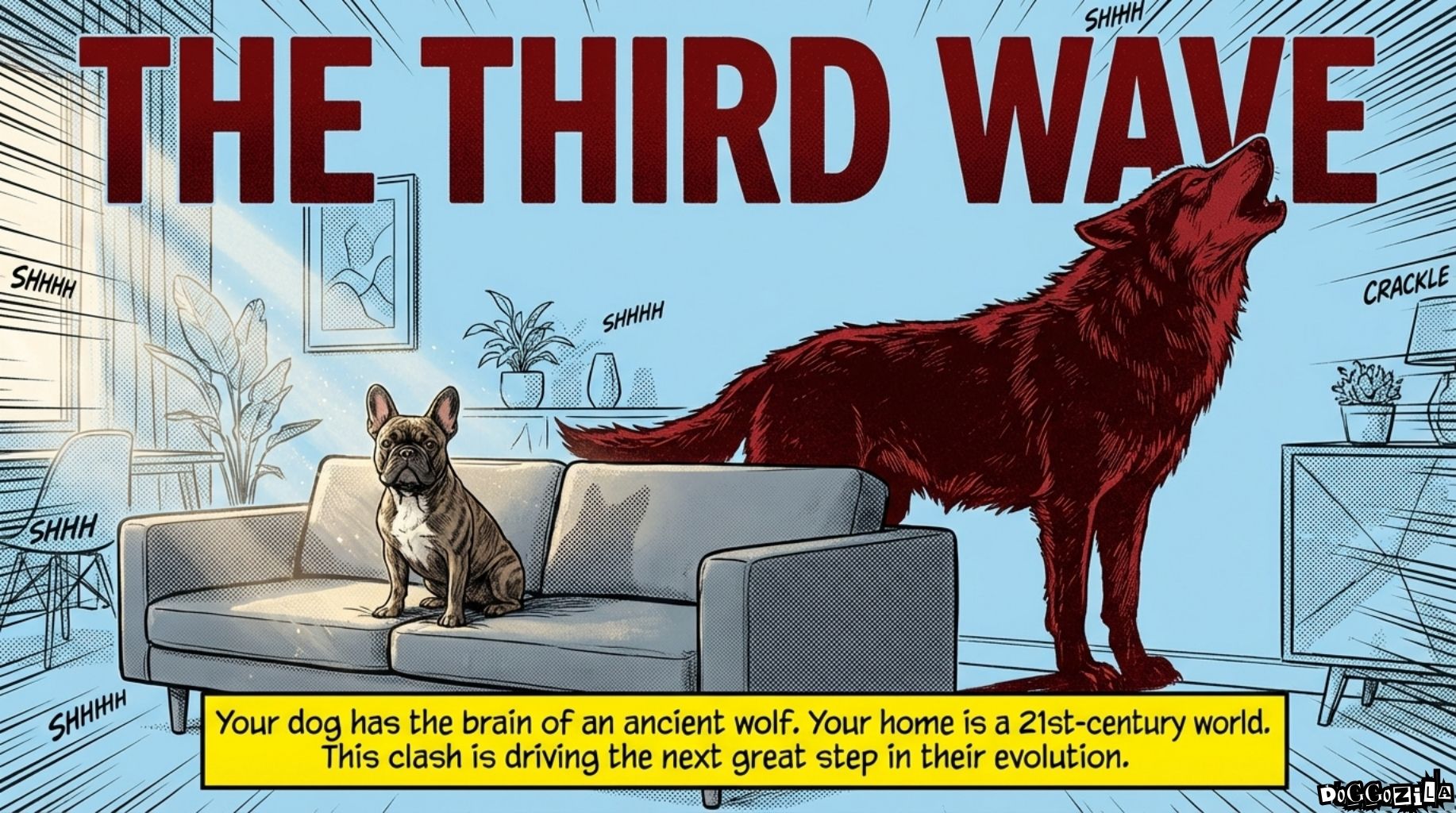 The third wave of dog evolution