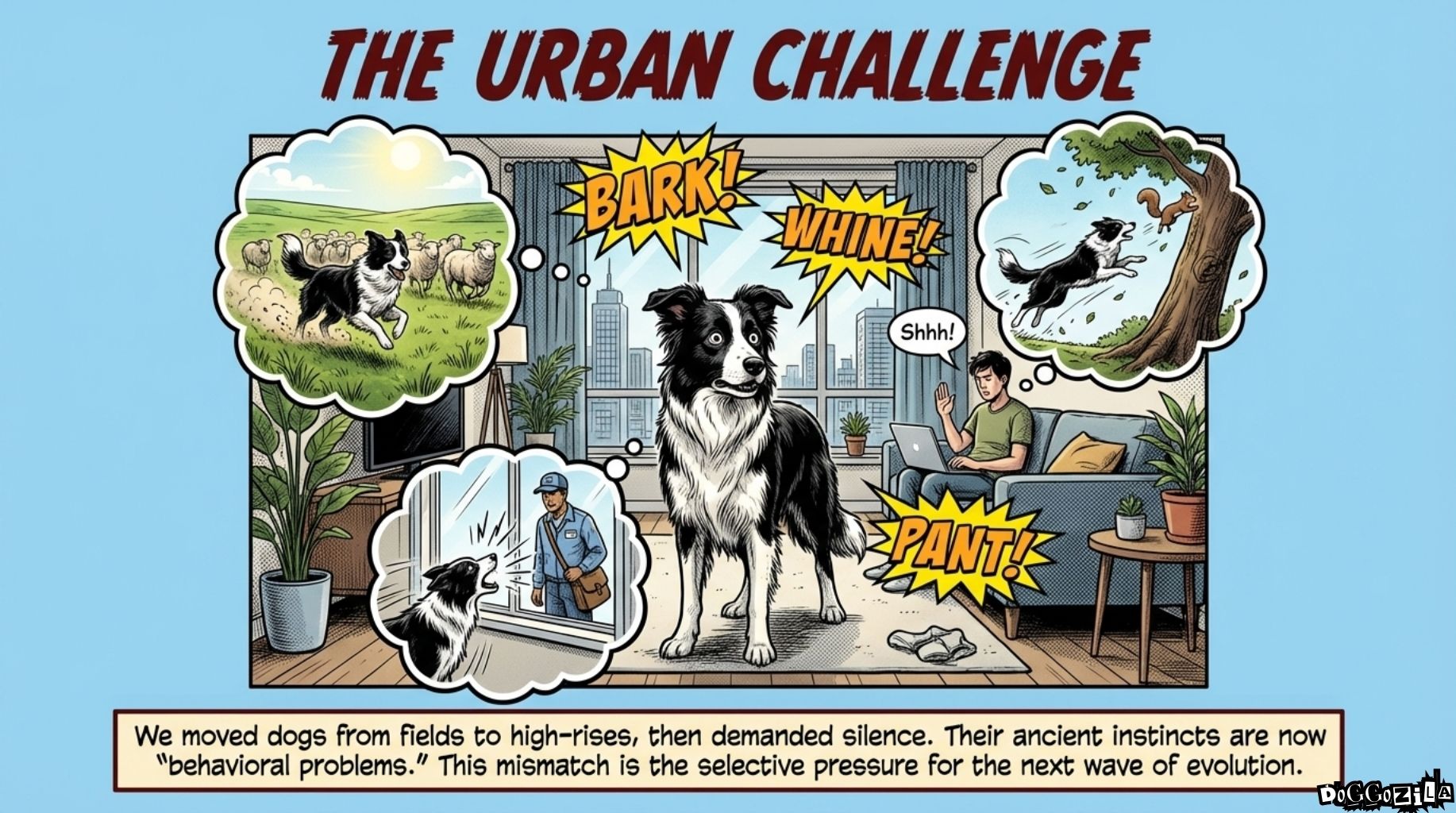 The urban challenge for our dogs