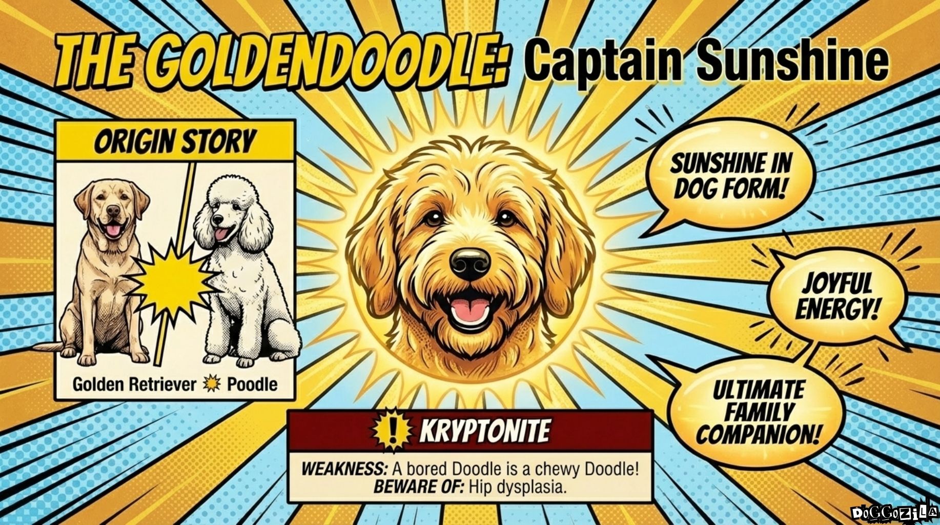 The Goldendoodle Cutest mixed dog breeds