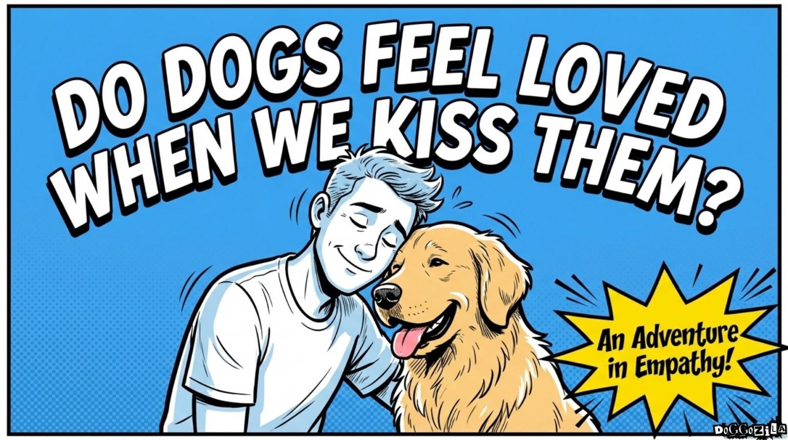 Do dogs feel loved when we kiss them