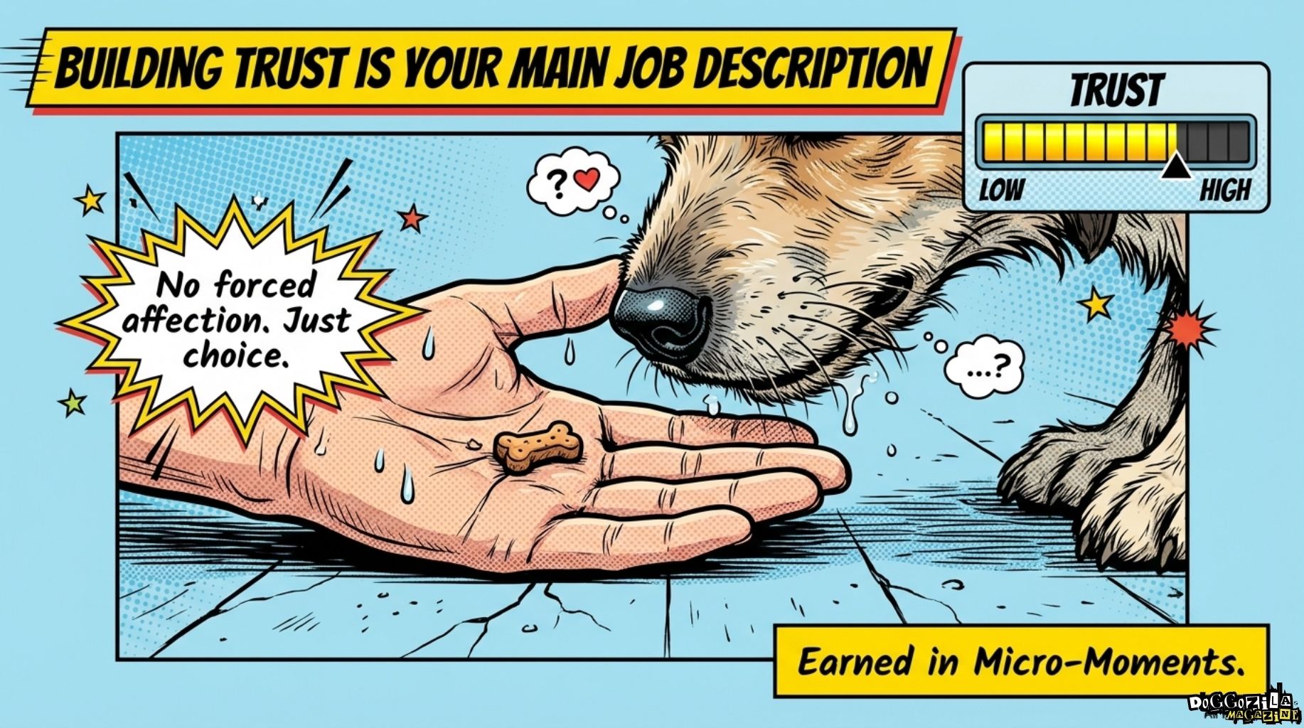 Build trust with all dogs