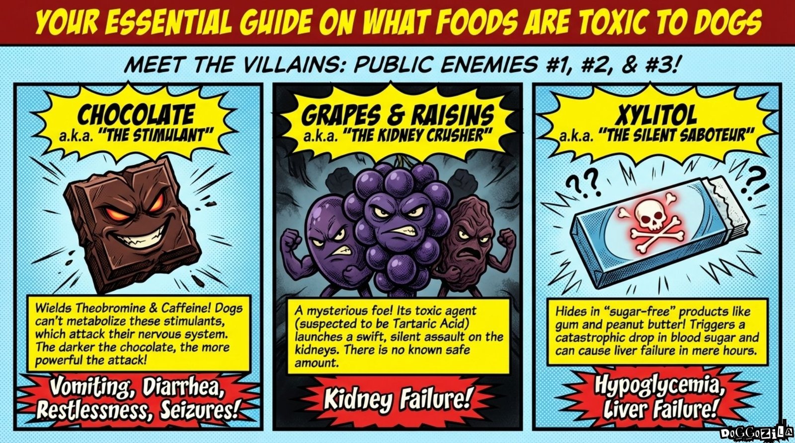 be aware to prevent dog poisoning