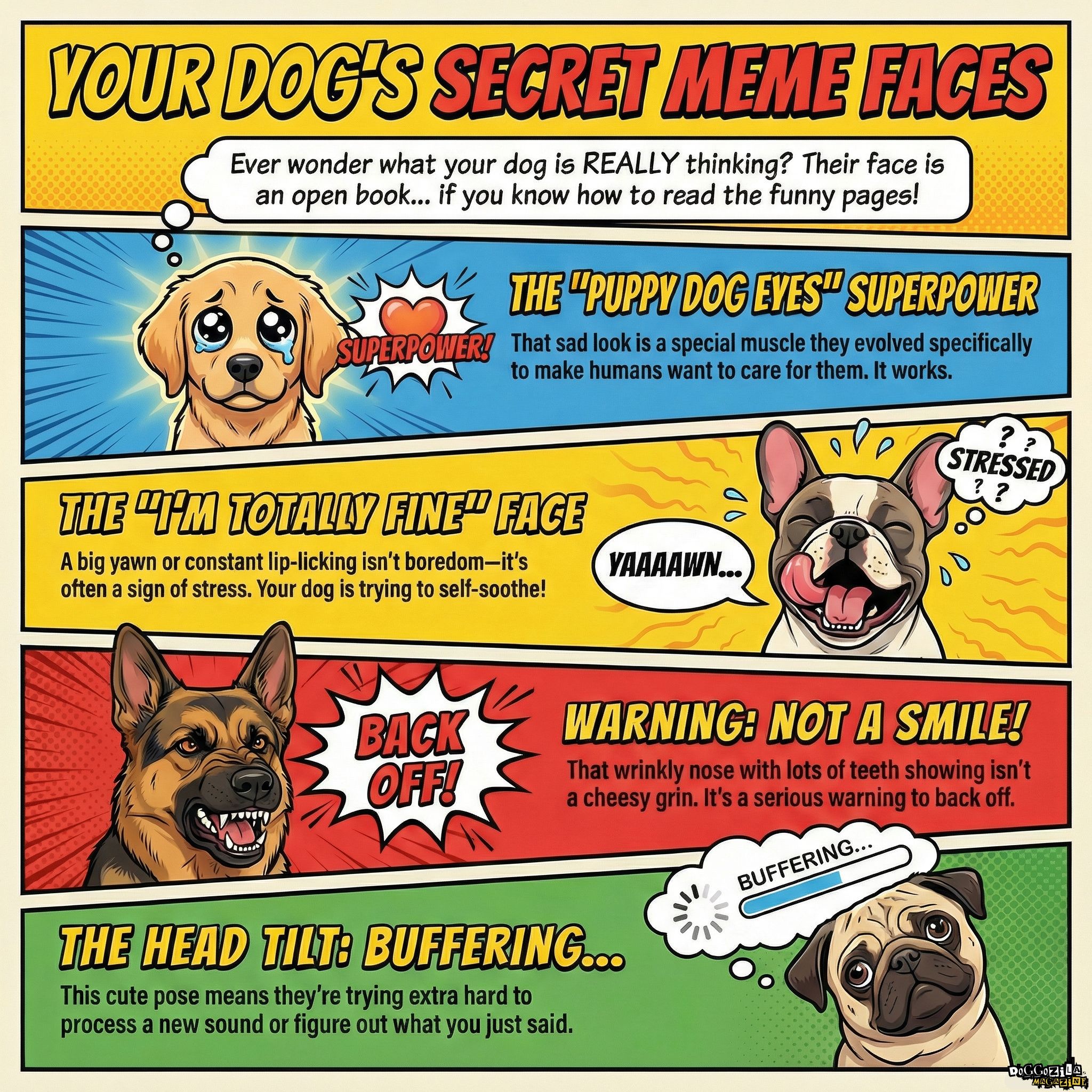 your dog's secret meme faces