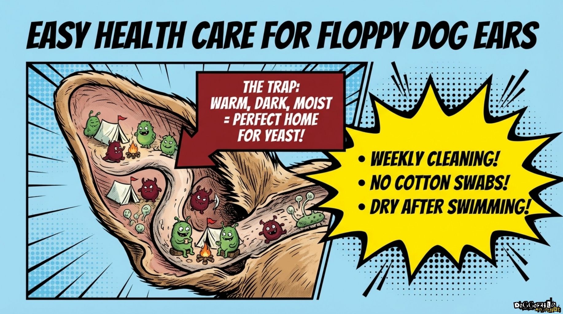 easy health care for dog ears