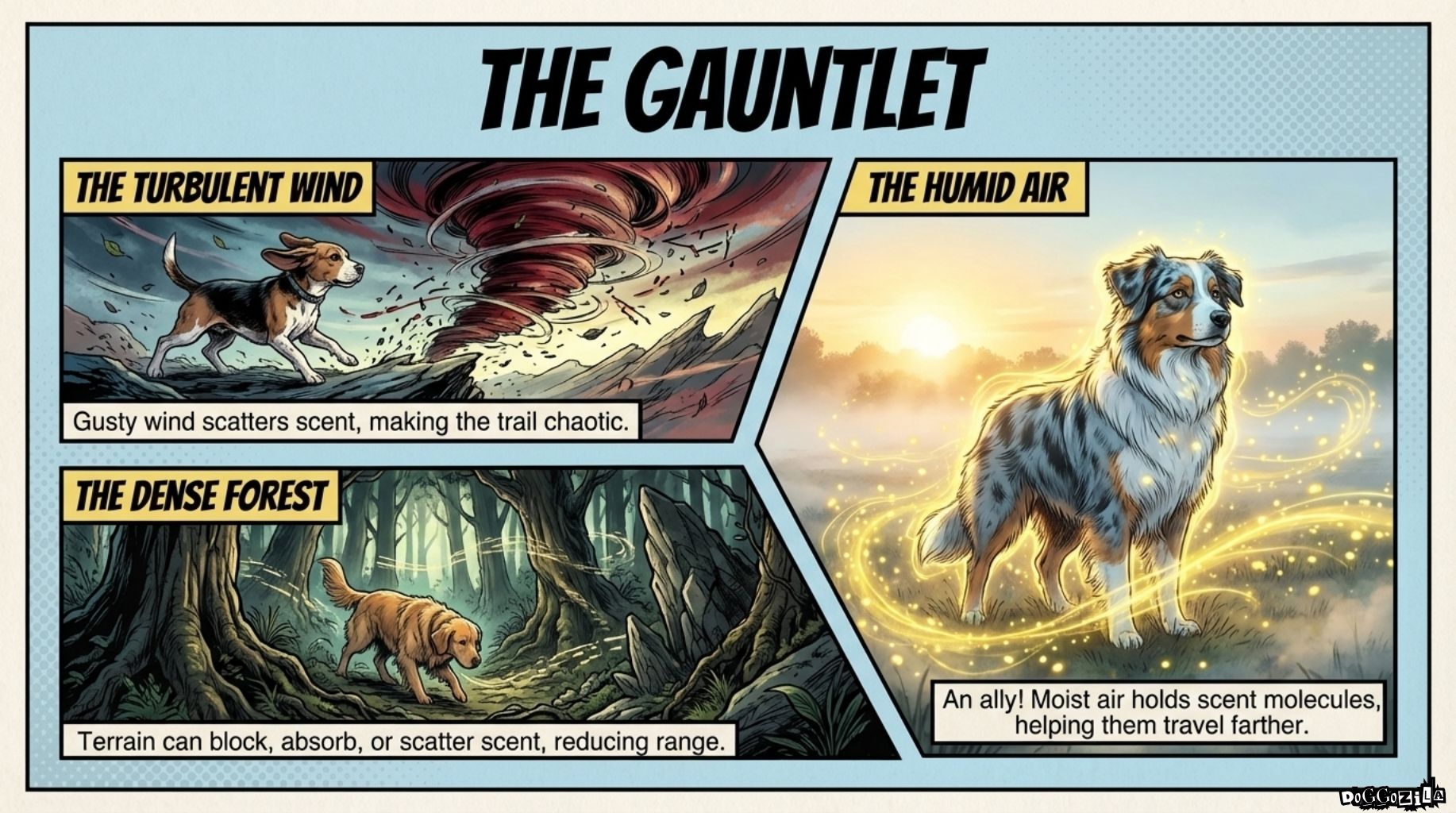 key factor about how far can dogs smell