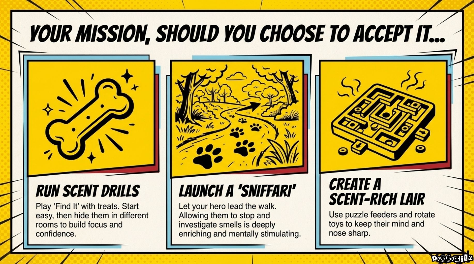 how to train your dog for better scent tracking