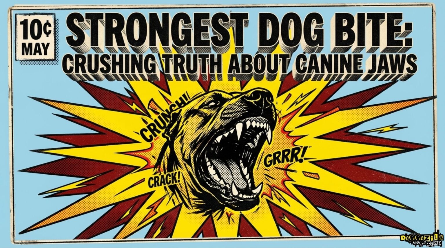 strongest dog bite Crushing Truth About Canine Jaws
