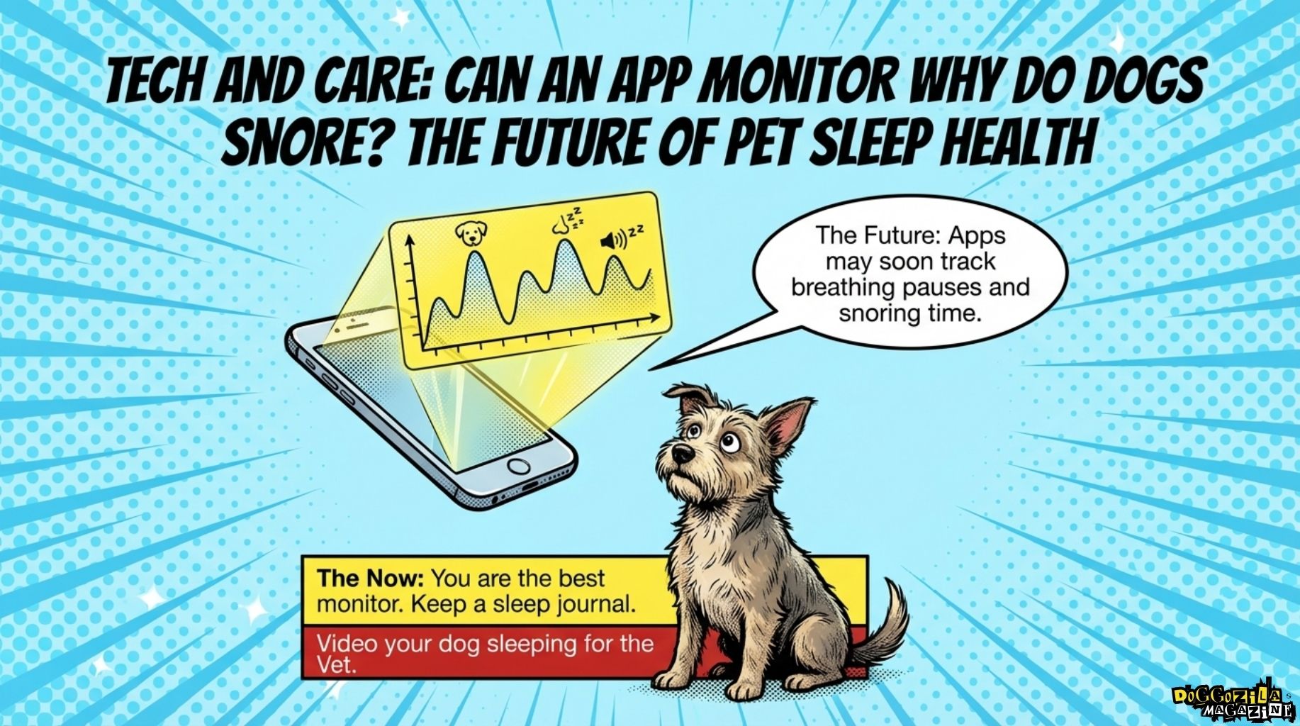 phone app can monitor why do dogs snore so loud