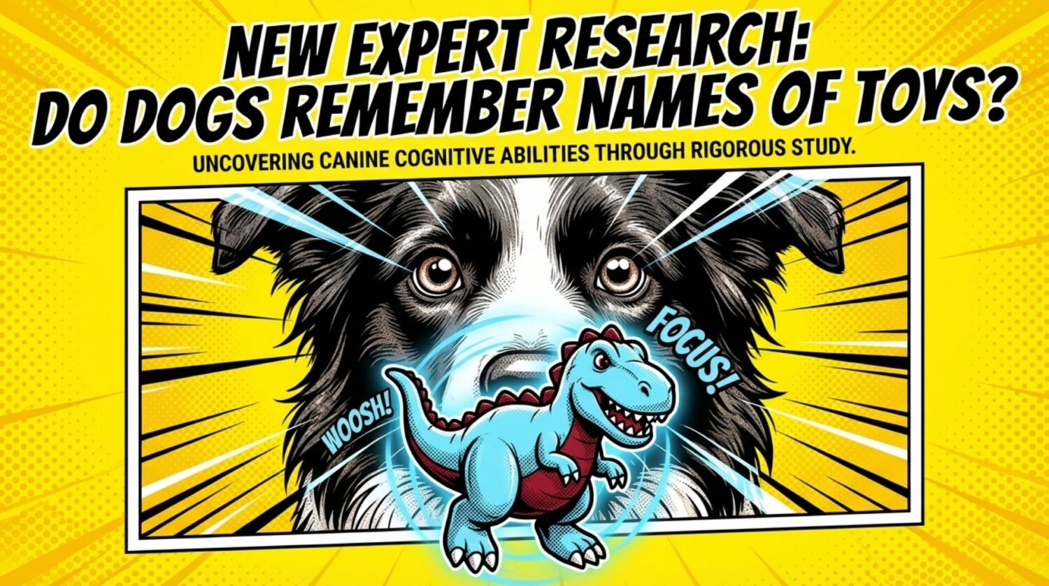 Do Dogs Remember Names of Toys? New Expert Research Says Yes