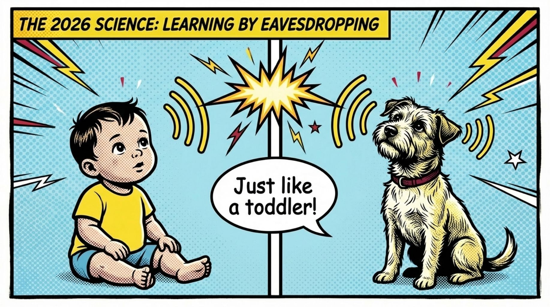 dogs and toddlers have similar learning ways
