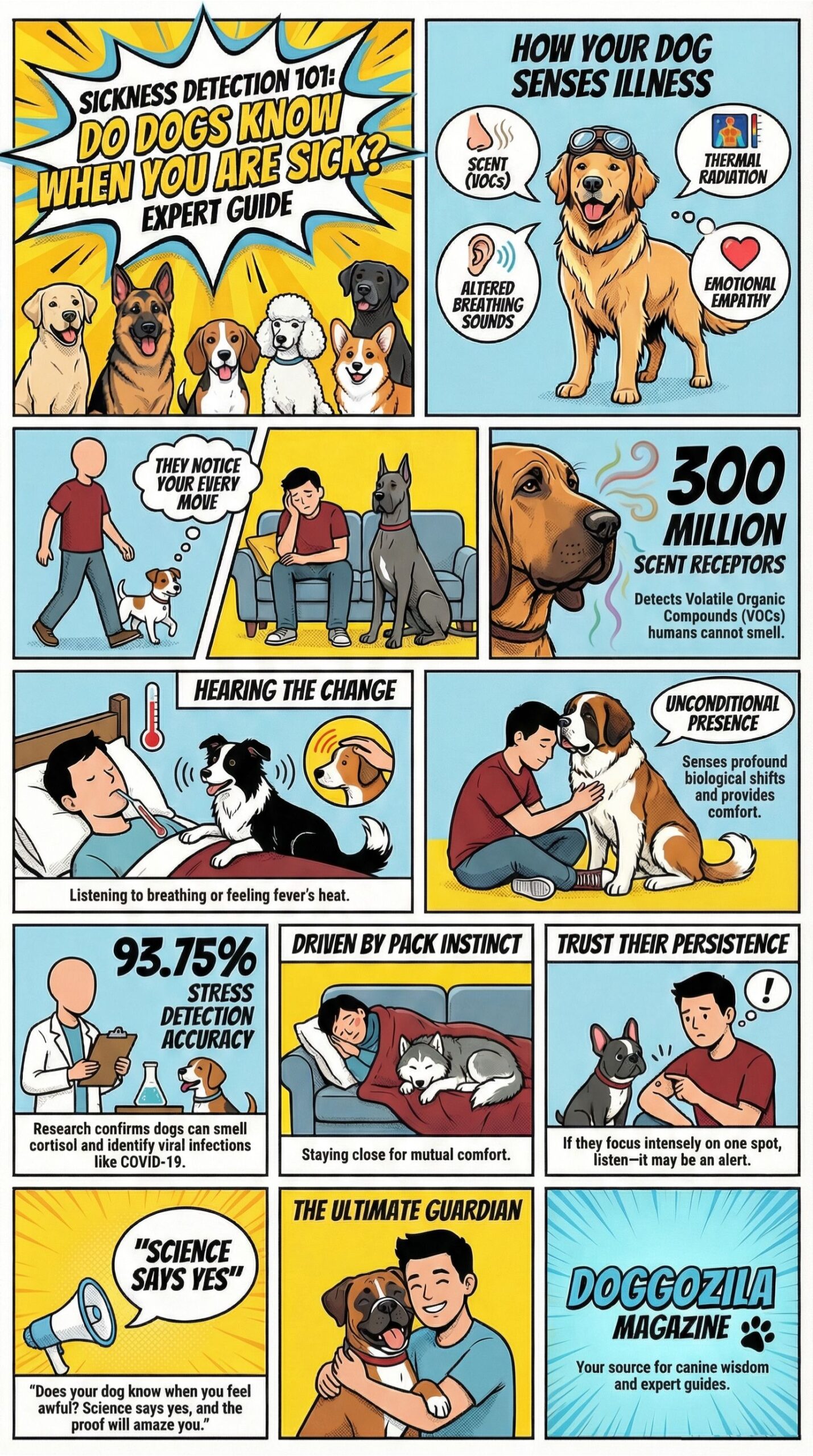 dogs can sense sickness