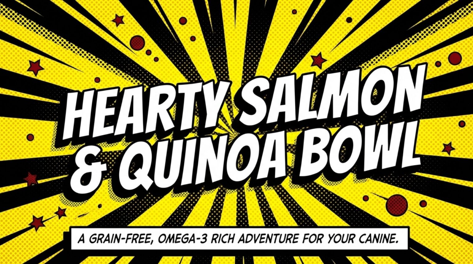 Hearty Salmon Dog Food Recipe