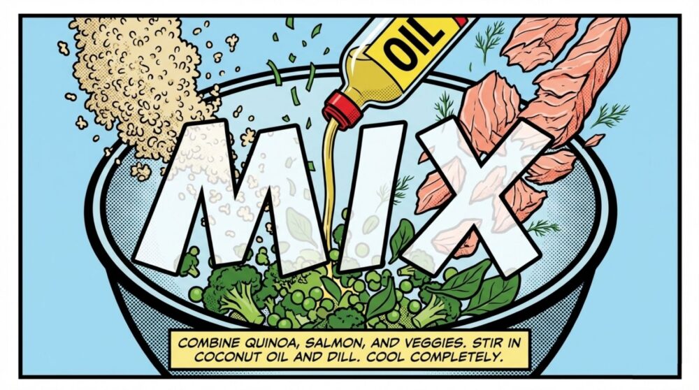 Hearty Salmon Dog Food Recipe