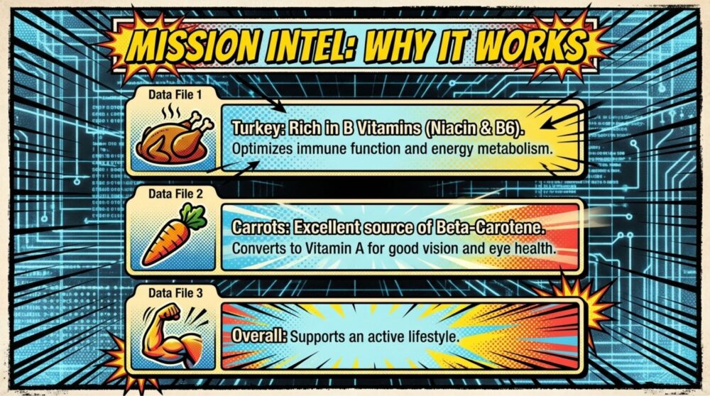 Turkey And Carrot Medley Recipe