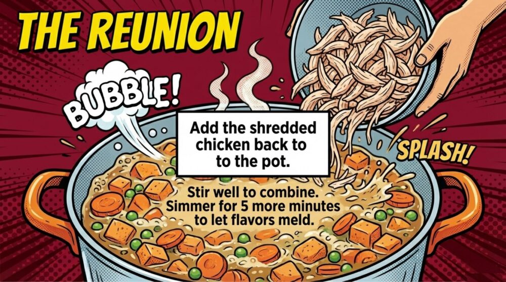 cook all the ingredients together