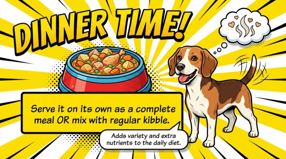 ready to serve to your dog