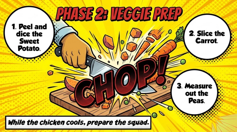 prep the vegetables