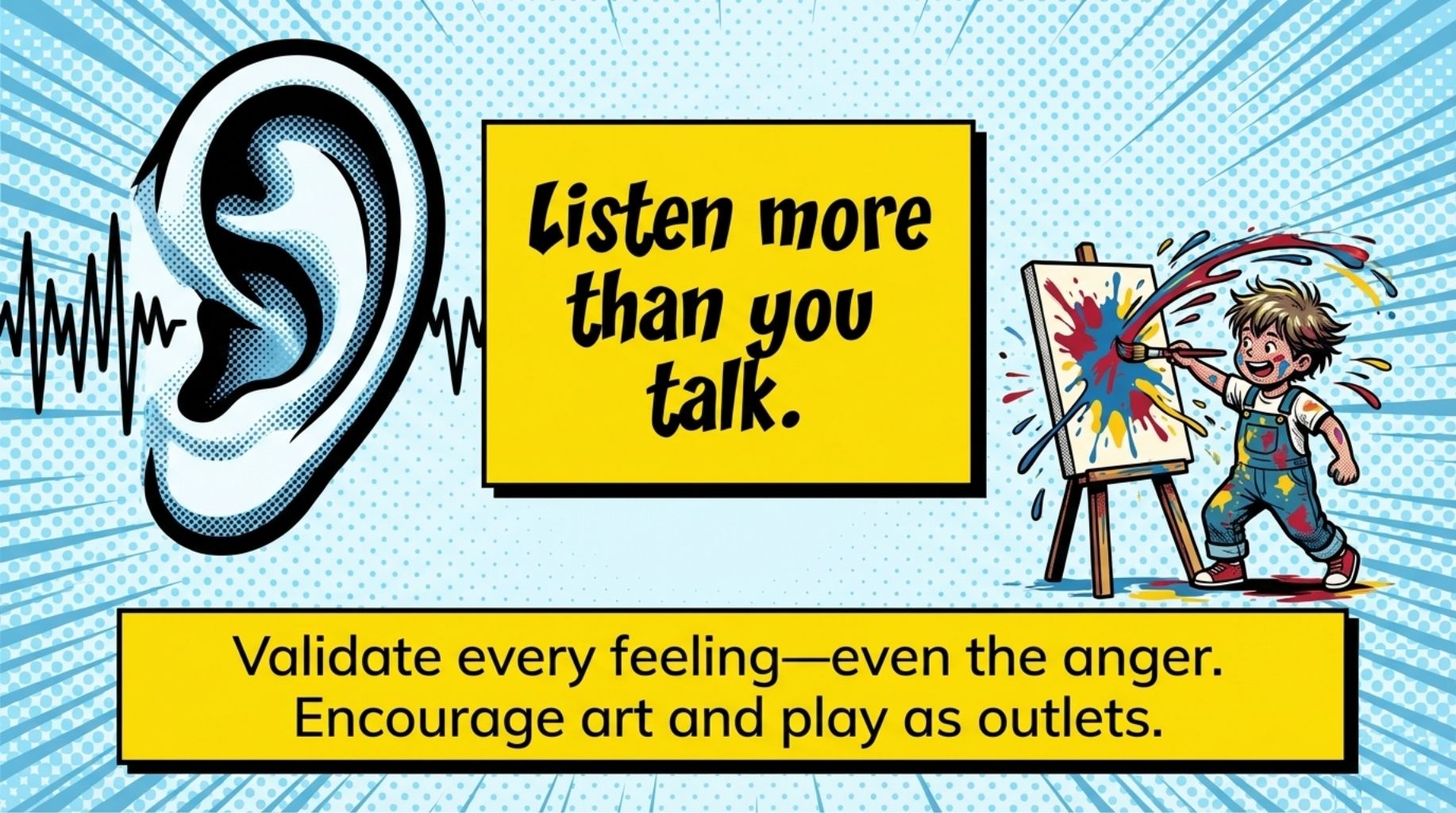 listen more than talk