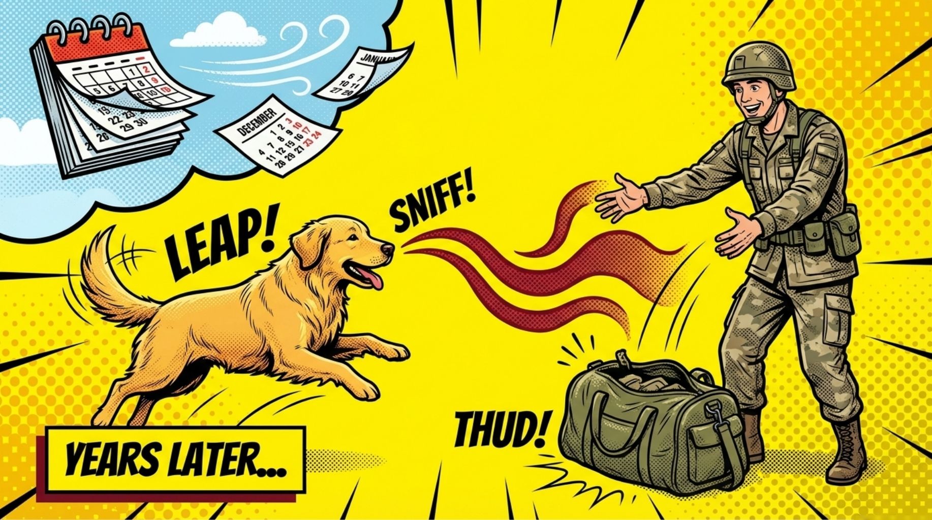 dogs do think about the past and remember things