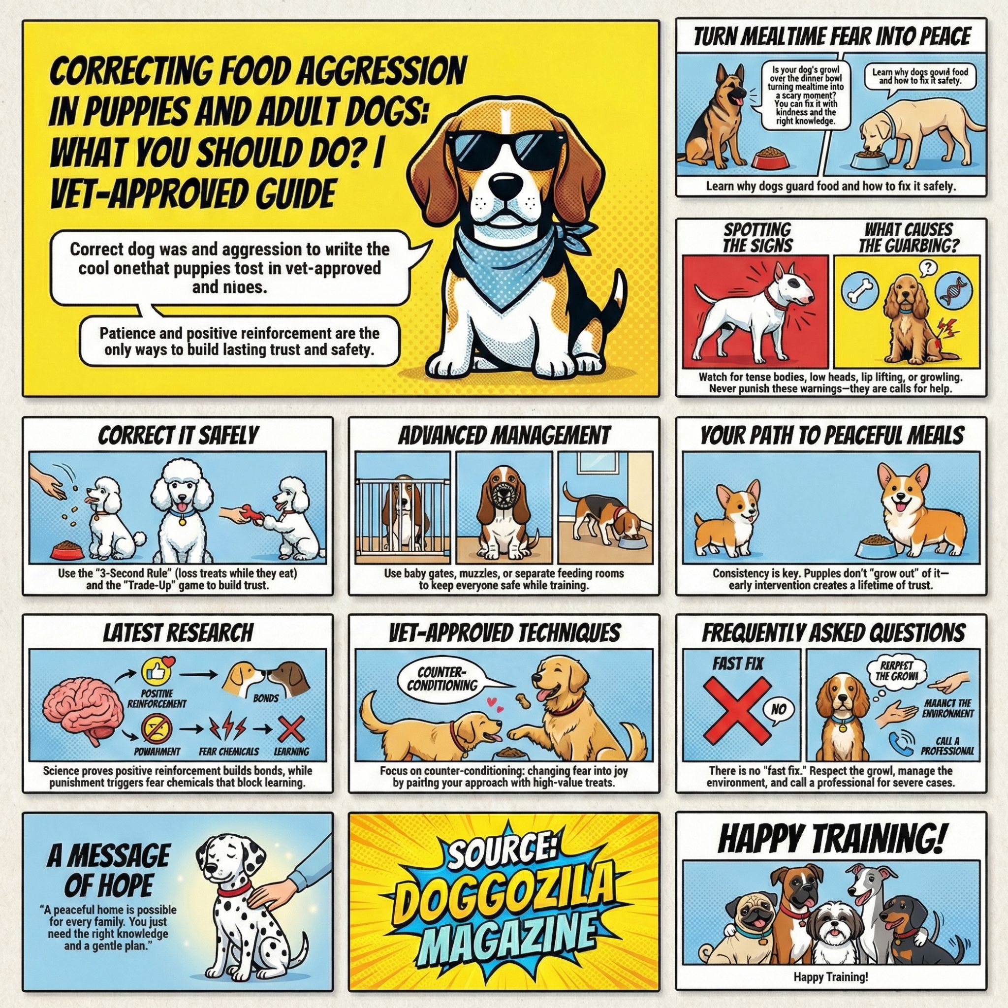 what to do if your dog is aggressive over the food